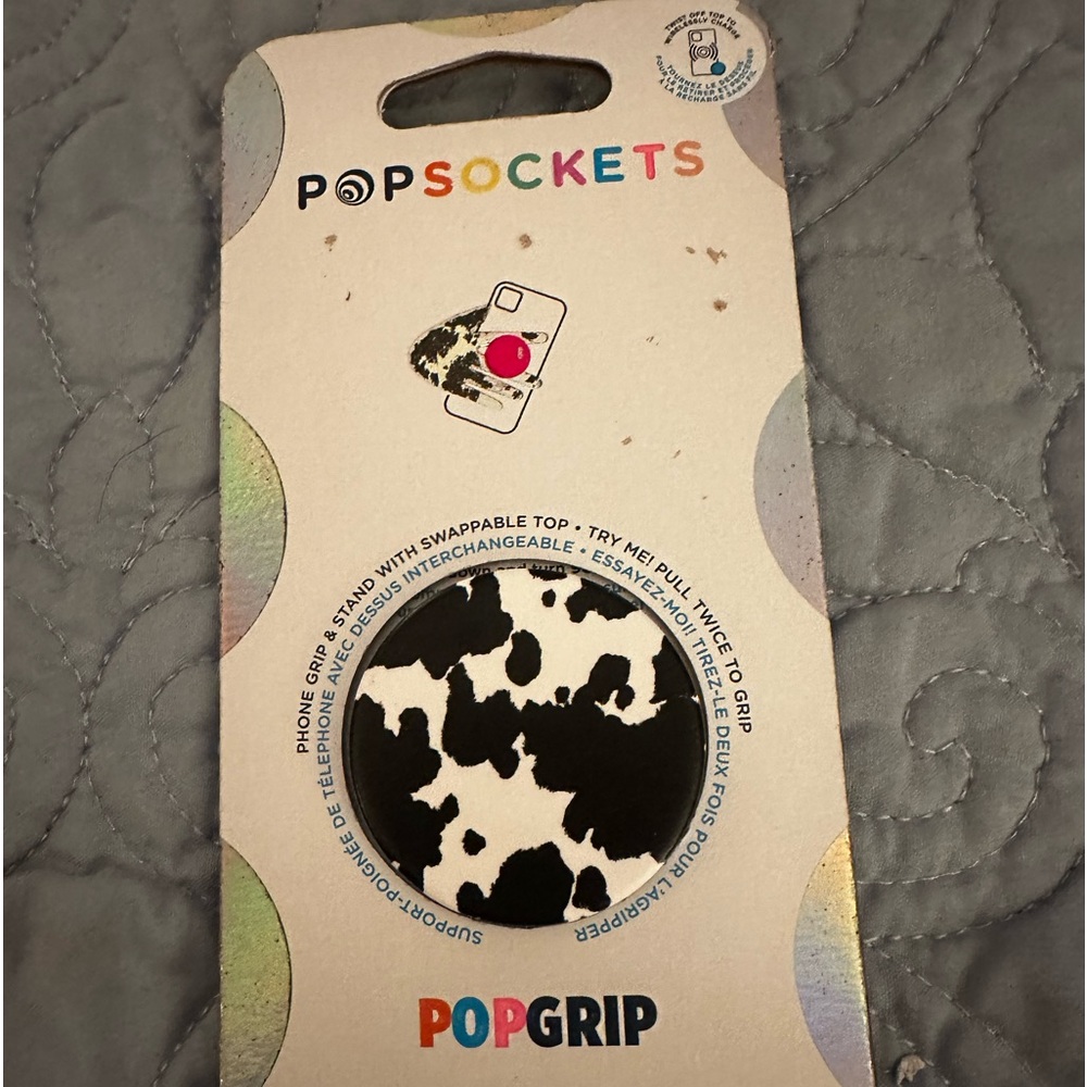Cowhide PopSockets’s